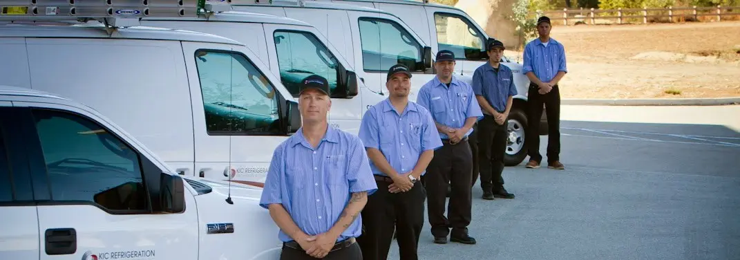 KIC Refrigeration crew ready for Mini Split Repair jobs across Providence Village